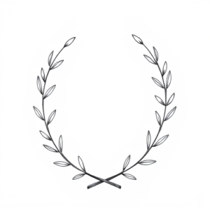 Dainty Laurel Tattoo