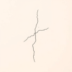 Dainty Lightning Tattoo