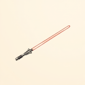Dainty Lightsaber Tattoo