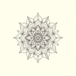 Dainty Mandala Tattoo