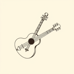 Dainty Music Tattoo