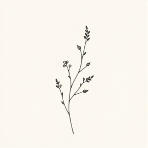 Dainty Nature Tattoo