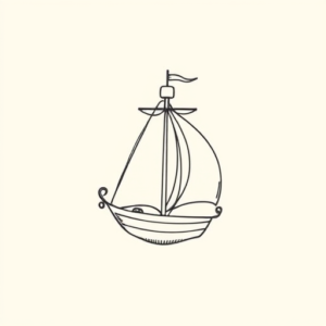 Dainty Nautical Tattoo