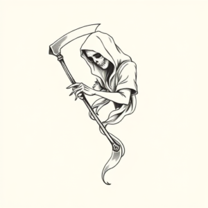 Dainty Reaper Tattoo