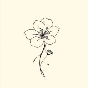 Dainty Sampaguita Tattoo