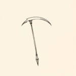 Dainty Scythe Tattoo