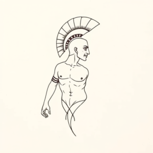 Dainty Spartan Tattoo