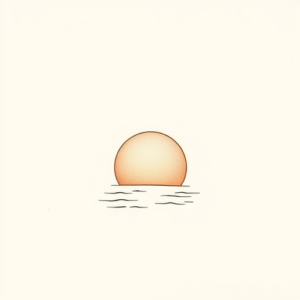 Dainty Sunset Tattoo