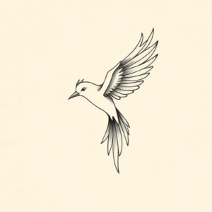 Dainty Thunderbird Tattoo