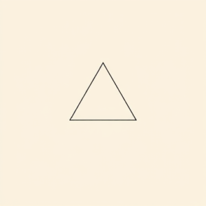 Dainty Triangle Tattoo