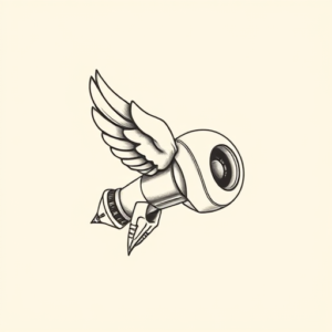 Dainty Turbo Tattoo