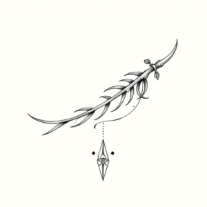 Dainty Viking Tattoo