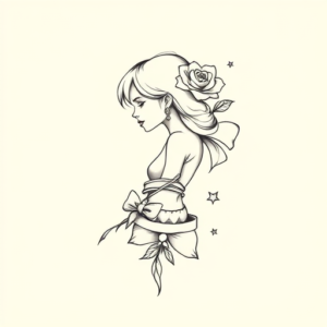 Dainty Voodoo Tattoo