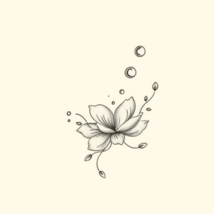 Dainty Water Tattoo