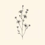 Dainty Wildflower Tattoo