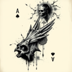 Dark Art Ace Tattoo