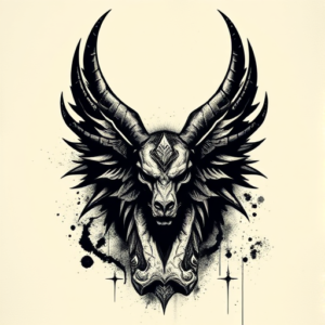 Dark Art Anubis Tattoo