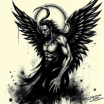Dark Art Archangel Tattoo