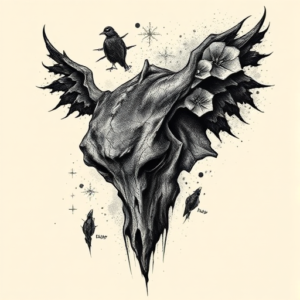 Dark Art Atlas Tattoo