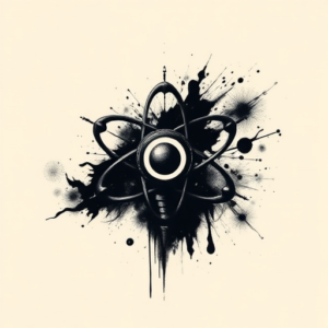 Dark Art Atomic Tattoo