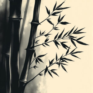 Dark Art Bamboo Tattoo