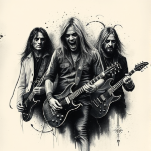 Dark Art Band Tattoo