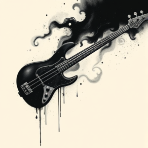 Dark Art Bass Tattoo