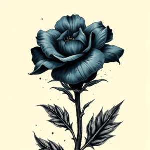 Dark Art Bluebonnet Tattoo