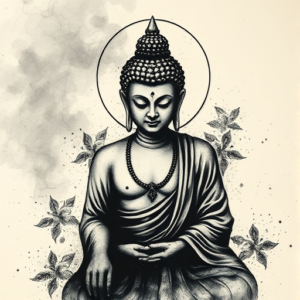 Dark Art Buddha Tattoo