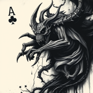 Dark Art Card Tattoo