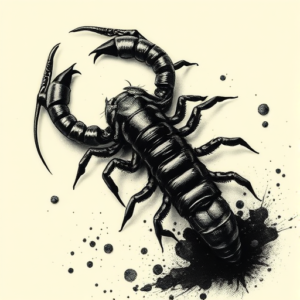 Dark Art Centipede Tattoo