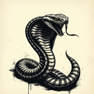 Dark Art Cobra Tattoo