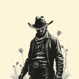 Dark Art Cowboy Tattoo