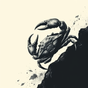 Dark Art Crab Tattoo