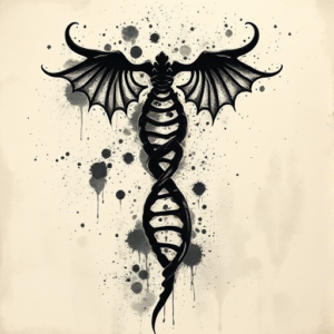Dark Art Dna Tattoo