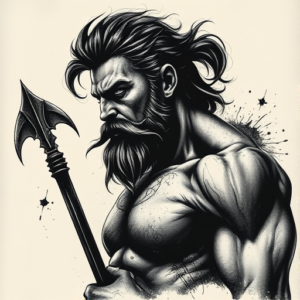 Dark Art Hercules Tattoo