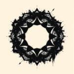 Dark Art Hexagon Tattoo