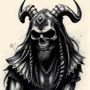 Dark Art Horus Tattoo