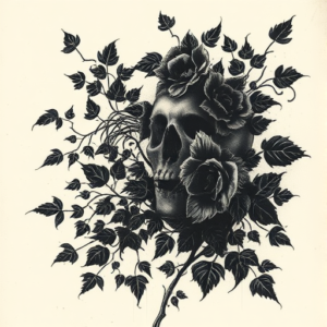 Dark Art Ivy Tattoo