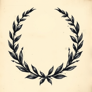 Dark Art Laurel Tattoo