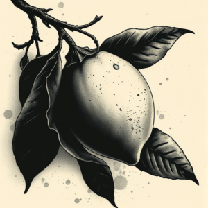 Dark Art Lemon Tattoo