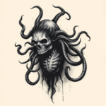 Dark Art Medusa Tattoo