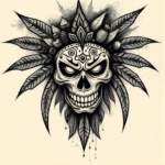 Dark Art Mictlantecuhtli Tattoo