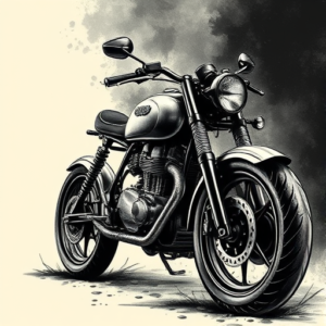 Dark Art Motorcycle Tattoo