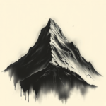 Dark Art Mountain Tattoo