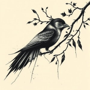 Dark Art Nature Tattoo