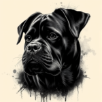 Dark Art Rottweiler Tattoo