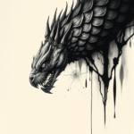 Dark Art Scale Tattoo