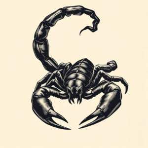 Dark Art Scorpio Tattoo