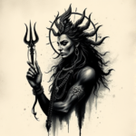 Dark Art Shiva Tattoo